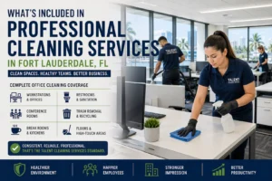 What’s Included in Professional Cleaning Services in Fort Lauderdale, FL?