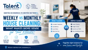 Weekly vs Monthly House Cleaning: What Makes More Sense for Your Routine?