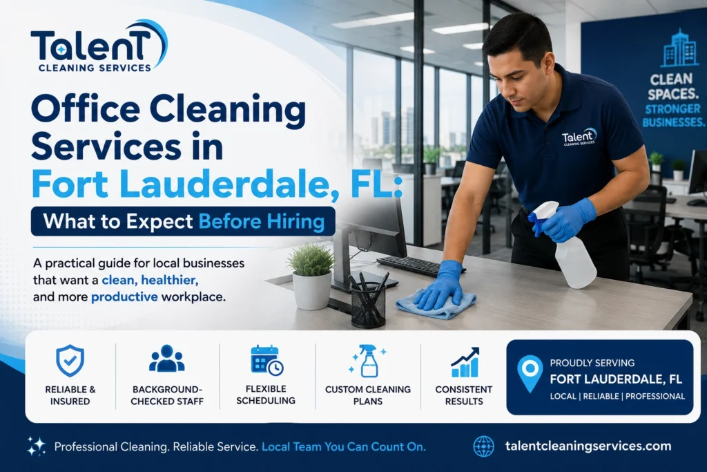 Office Cleaning Services in Fort Lauderdale, FL: What to Expect Before Hiring