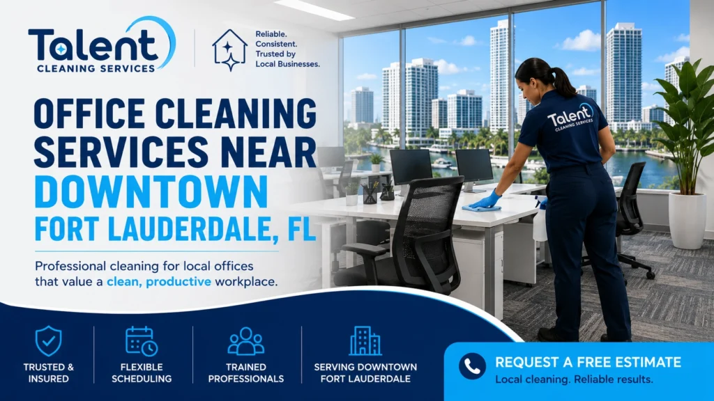 Office Cleaning Services Near Downtown Fort Lauderdale, FL