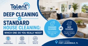 Deep Cleaning vs Standard House Cleaning: Which One Do You Really Need?
