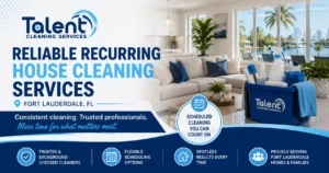 Reliable Recurring House Cleaning Services in Fort Lauderdale, FL