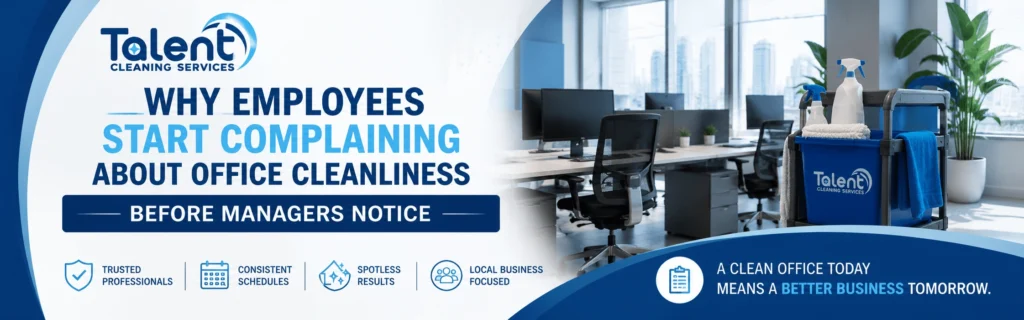 Why Employees Start Complaining About Office Cleanliness Before Managers Notice